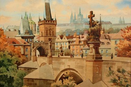 praha | karlův most | kampa