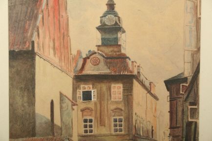 staronová synagoga a židovská radnice