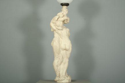 figurální lampa milenci
